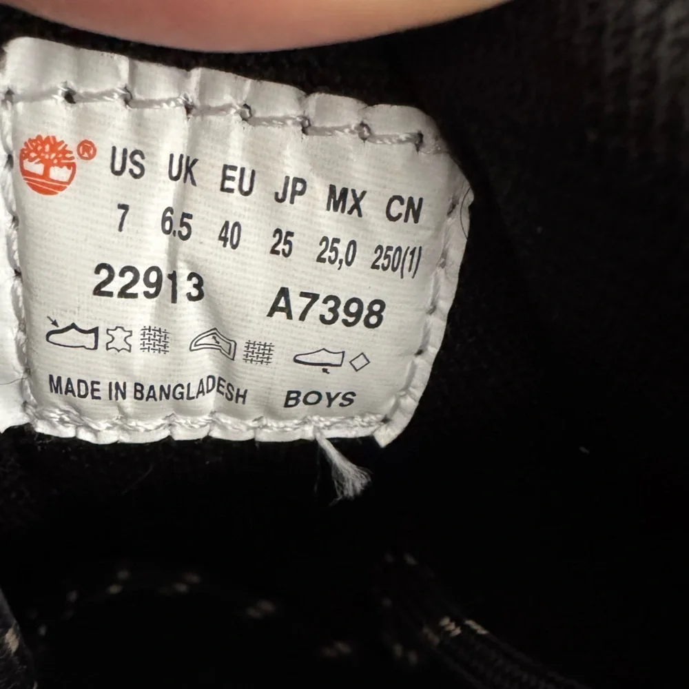 Timberland hiking boots